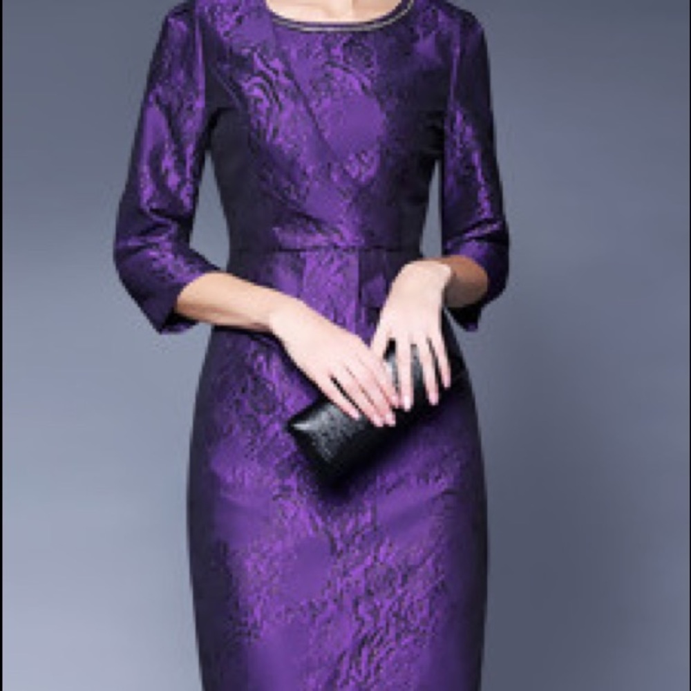 Purple dress